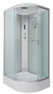 Душевая кабина Niagara NG-33184-14LP 110x80см серебро/матовое