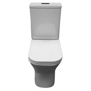 Унитаз напольный Azario Milagro AZ-8502 безободковый смыв торнадо с сиденьем микролифт