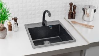 Смеситель для кухни Ulgran Classic U-007-328 бежевый