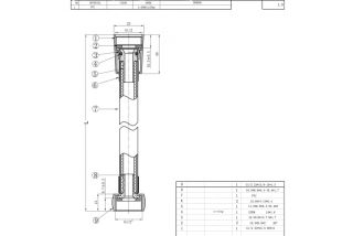Шланг для душа Bravat P7231N-1-RUS 2000мм