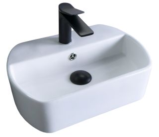 Раковина Gid N9293 61108 подвесная белая 44.5x30x13