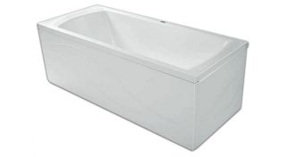 Santek Монако XL 160х75 прямоугольная белая 1WH111978