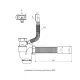 Сифон для одночашевой кухонной мойки БЕЗ ВЫПУСКА Reflexion Part RX9003PT