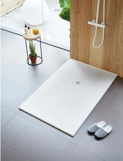 Душевой поддон Starohome Solid 1237832 100x90см серый матовый