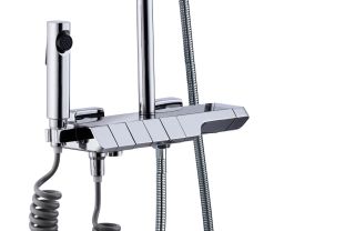 Душевая стойка Boch Mann Vettore TS BM9650 с термостатом хром