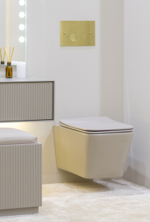 Подвесной унитаз Boheme Zen 967-SET-D безободковый daphne