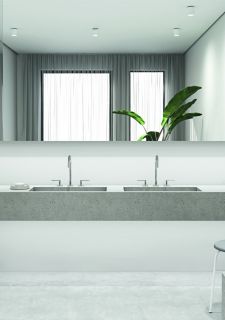 Смеситель для раковины Kludi Nova Fonte Puristic на три отверстия хром 201430515