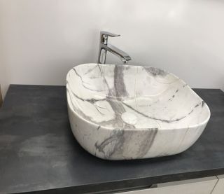 Раковина  CeramaLux K397G125  белая 50 см