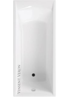 Ванна чугунная Vinsent Veron Devon VDV1757545 175x75см без отверстий для ручек