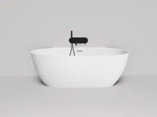 Ванна из искусственного камня Salini Alda Wall S-Stone 101925M 170x90см белый матовый