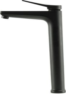 Смеситель для раковины Lemark Bronx LM3709BL с донным клапаном чёрный