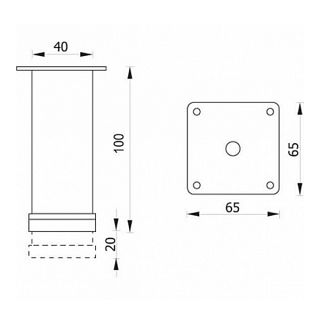 Dreja Комплект ножек QL