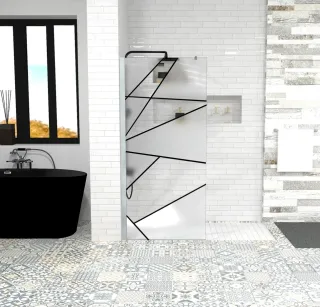 Душевая перегородка Cerutti SPA PICK T120 120см хром