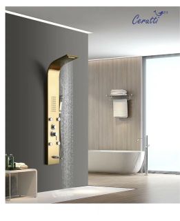 Панель душевая Cerutti SPA Victoria G CT9978 золото