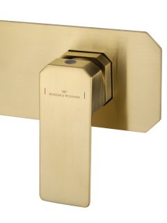 Встраиваемый смеситель для раковины Wonzon & Woghand Diamond WW-88869011-BG брашированное золото