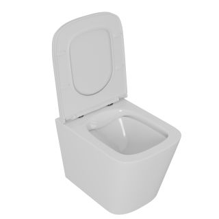 Унитаз подвесной DQ Berlin DT1436016 безободковый белый