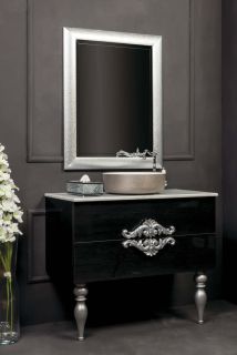 Тумба под раковину Armadi Art Neoart 110см тёмное дерево 831-110-BW