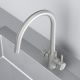 Смеситель для кухни Am.Pm X-Joy S F85B07711 с каналом для питьевой воды сатин
