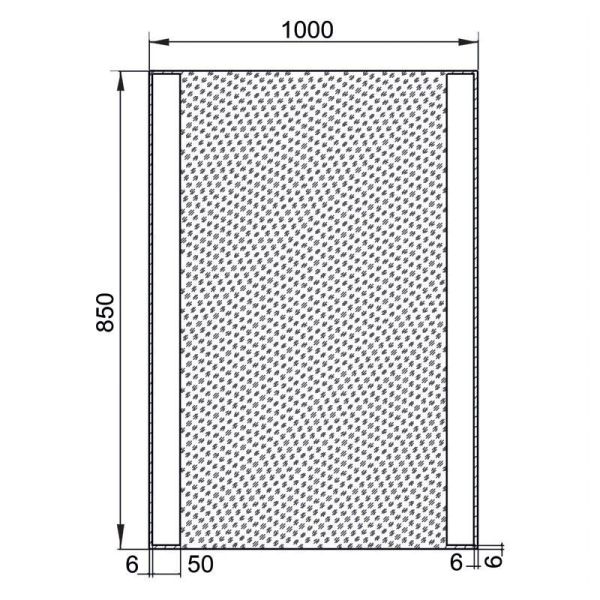 Зеркало Aquanet Форли 10085 LED 100 см