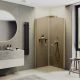 Душевой уголок MaybahGlass MGY-1302-3 90x90см золото