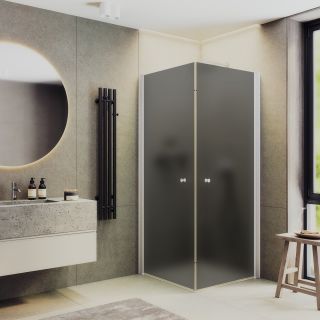 Душевой уголок MaybahGlass MGY-1295-1 80x80см белый