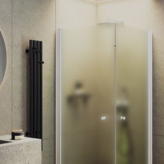 Душевой уголок MaybahGlass MGY-1294-1 90x90см белый