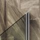 Шторка на ванну MaybahGlass MGV-776-5 60см хром матовый