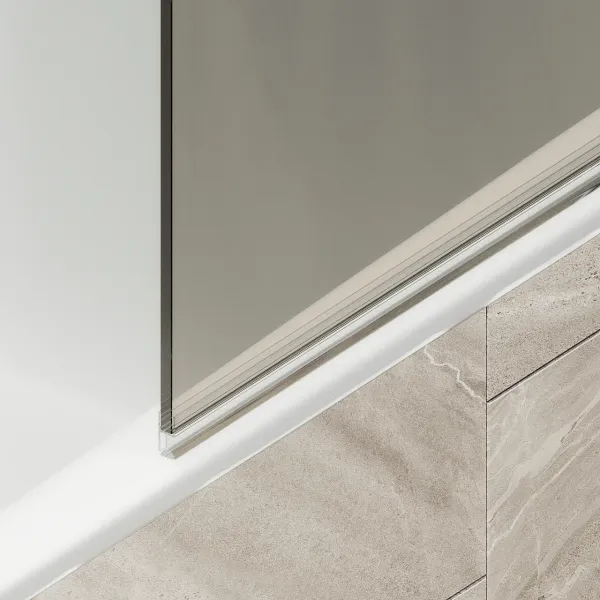 Шторка на ванну MaybahGlass MGV-601-2 40см бронза