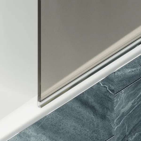 Шторка на ванну MaybahGlass MGV-612-3 60см золото