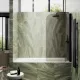 Шторка на ванну MaybahGlass MGV-612-6 60см чёрный