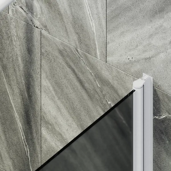 Шторка на ванну MaybahGlass MGV-619-1 70см белый