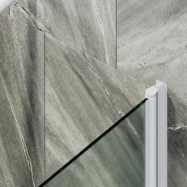 Шторка на ванну MaybahGlass MGV-605-1 40см белый