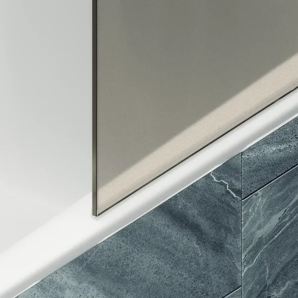 Шторка на ванну MaybahGlass MGV-72-3ш 40см золото