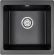 Мойка кухонная Paulmark Gera PM104546-BLM чёрный металлик