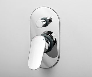 Wasserkraft А14028 Встраиваемый комплект для душа с верхней душевой насадкой и лейкой