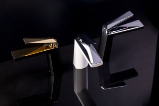 Смеситель для раковины Boheme Venturo белый/золото 381-W