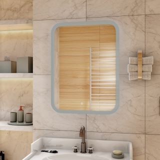 Зеркало с подсветкой Continent Glamour ЗЛП861 с сенсорным выключателем 80см