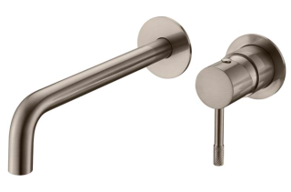 Встраиваемый смеситель для раковины Boheme Uno 465-NB никель брашированный