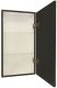Зеркало-шкаф с подсветкой Art&Max Techno правый 35см чёрный матовый AM-Tec-350-650-1D-R-DS-F-Nero