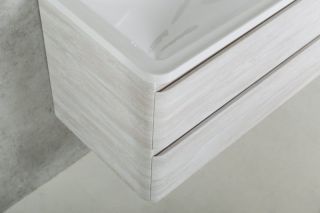 Тумба под раковину BelBagno подвесная 90x50см Rovere Vintage Bianco ACQUA-900-2C-SO-RVB