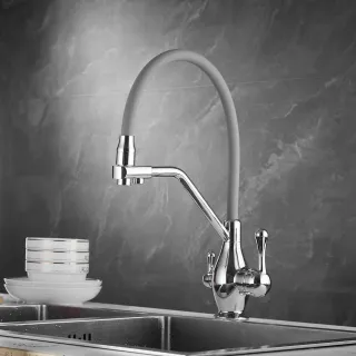 Смеситель для кухни Rose R858 хром