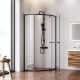 Душевой уголок Am.Pm Gem W90G-405-9090-BT 90x90 см цвет профиля чёрный стекло прозрачное
