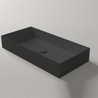 Раковина SIMAS AGILE AG80 Nero Matt  черная 80 см