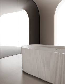 Акриловая ванна ABBER AB9444MW 170x80см белый