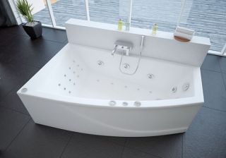 Акриловая ванна АКВАТЕК Оракул 180x125 см левая без гидромассажа