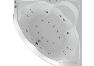 Акриловая ванна АКВАТЕК Сириус 164x164 см без гидромассажа