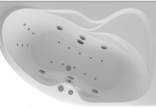 Акриловая ванна АКВАТЕК Вега 170x105 см правая без гидромассажа