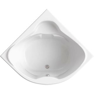 Акриловая ванна Bas Хатива 143x143 см (ванна,каркас,слив-перелив, панель, Г/м форсунки Flat)