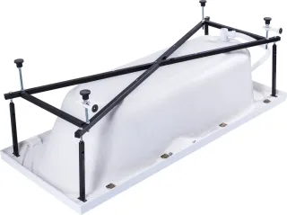 Акриловая ванна Aquanet Dali 347144 150x70 см с каркасом и фронтальной панелью