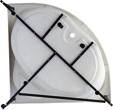 Акриловая ванна Aquanet Malta New 205410 150 см с каркасом